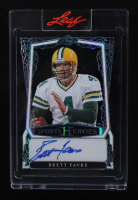 Brett Favre 2025 Leaf Metal Sports Heroes Autographs Silver Crystal #BABF1 #2/8 at PristineAuction.com