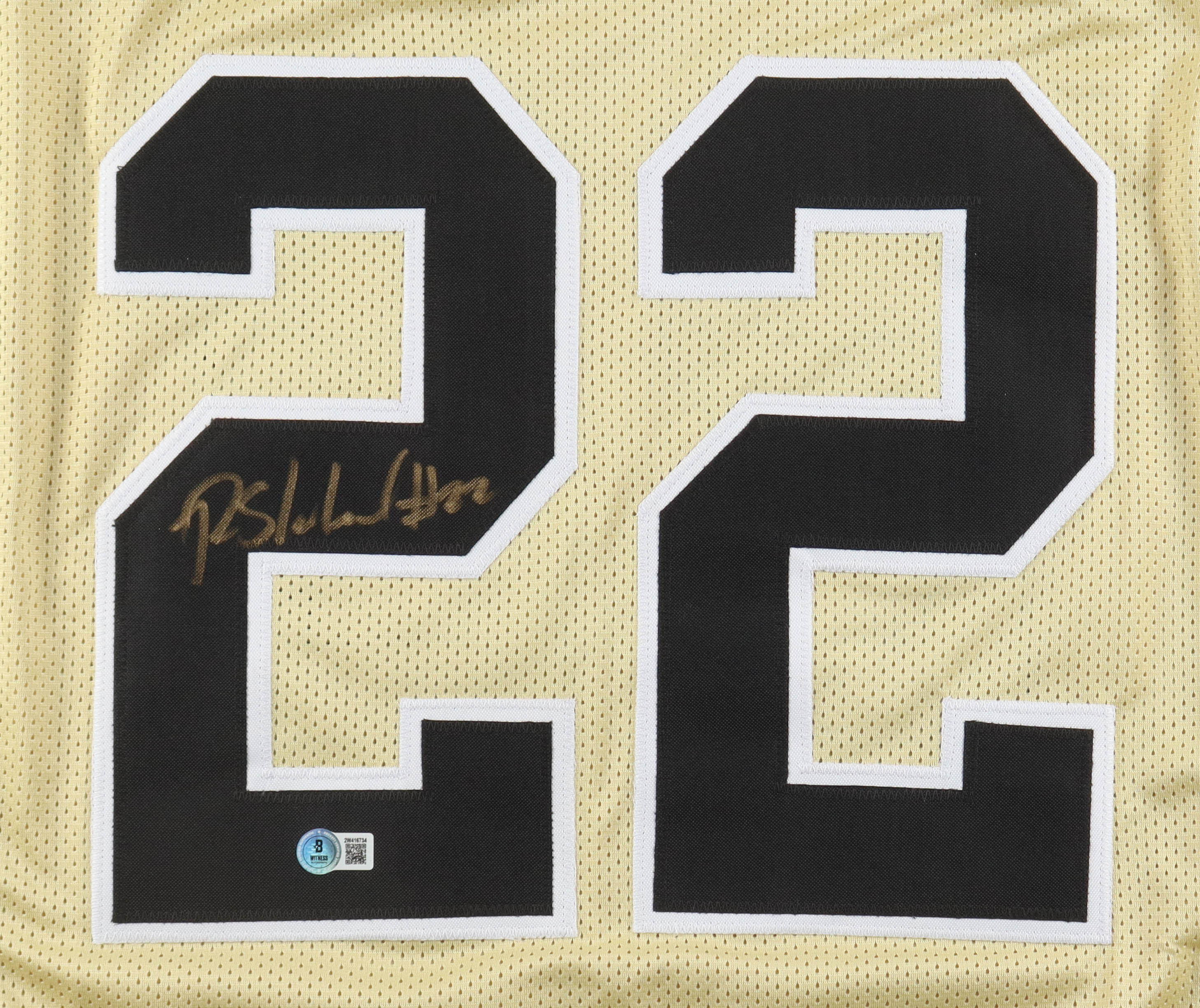 Rashid Shaheed Signed Jersey (Beckett) at PristineAuction.com Rashid Shaheed Signed Jersey (Beckett) at PristineAuction.com