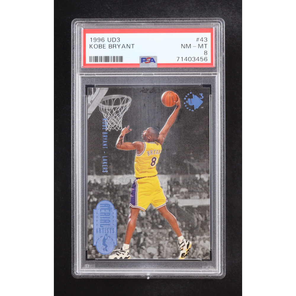 Kobe Bryant 1996 UD3 #43 (PSA 8) at PristineAuction.com Kobe Bryant 1996 UD3 #43 (PSA 8) at PristineAuction.com
