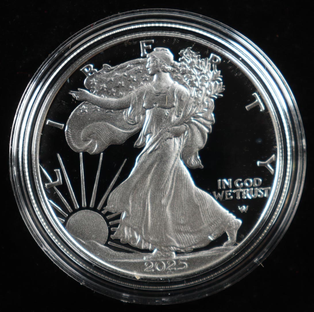 2025-W American Silver Eagle at PristineAuction.com 2025-W American Silver Eagle at PristineAuction.com