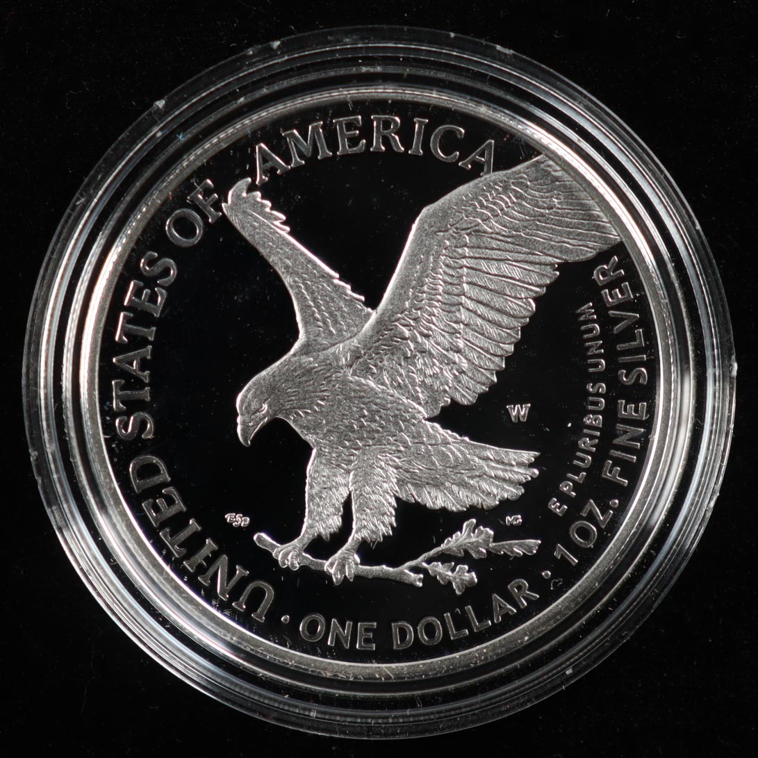 2025-W American Silver Eagle at PristineAuction.com 2025-W American Silver Eagle at PristineAuction.com