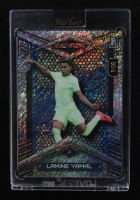 Lamine Yamal 2025 Wild Card Alumination Lamine Yamal Silver Diagonal Shimmer #ABCLY10 #7/50 RC at PristineAuction.com