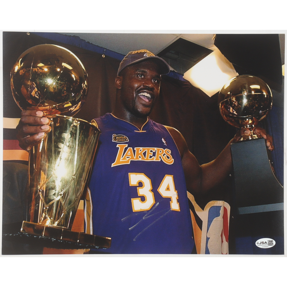 Shaquille O'Neal Signed Lakers 11x14 Photo (JSA) at PristineAuction.com