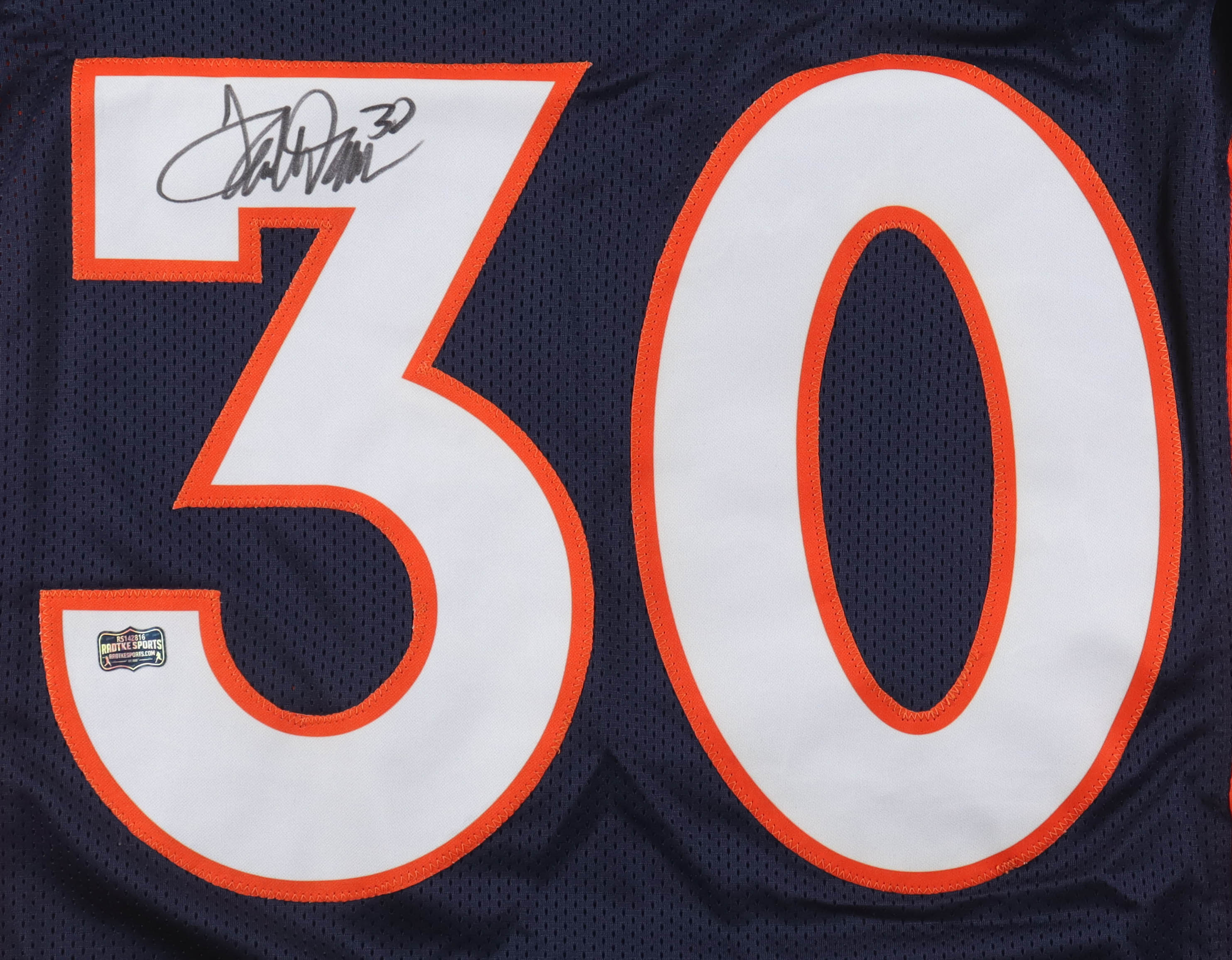 Terrell Davis Signed Jersey (Radtke) at PristineAuction.com Terrell Davis Signed Jersey (Radtke) at PristineAuction.com