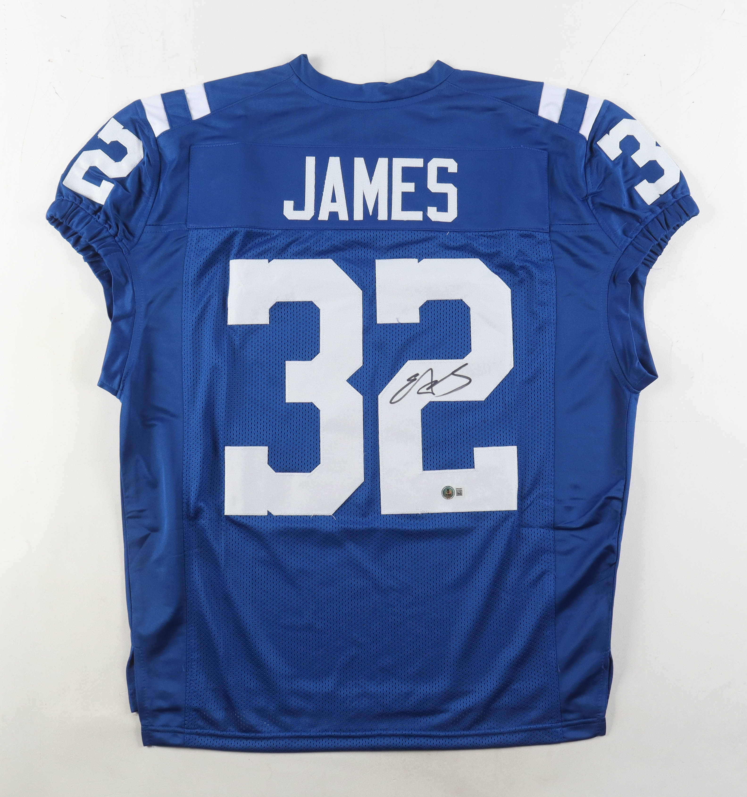 Edgerrin James Signed Jersey (Beckett) at PristineAuction.com Edgerrin James Signed Jersey (Beckett) at PristineAuction.com