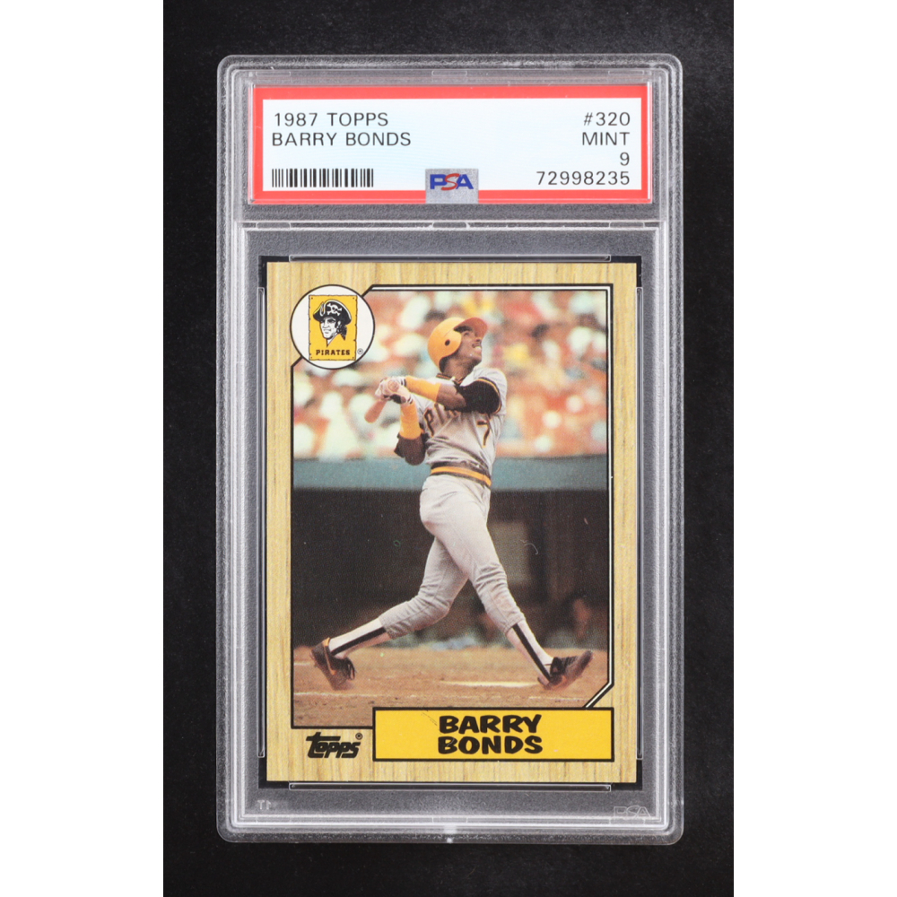 Barry Bonds 1987 Topps #320 RC (PSA 9) at PristineAuction.com Barry Bonds 1987 Topps #320 RC (PSA 9) at PristineAuction.com