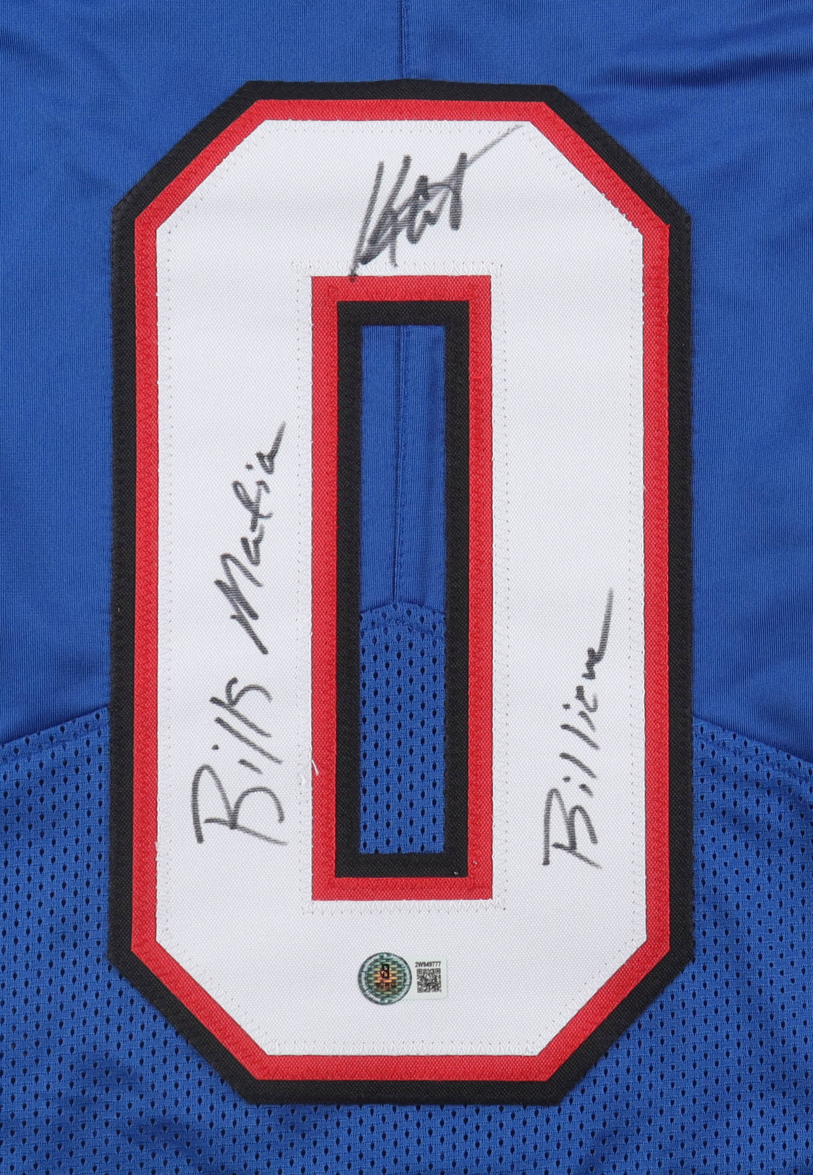 Keon Coleman Signed Jersey Inscribed "Bills Mafia" & "Billieve" (Beckett) at PristineAuction.com Keon Coleman Signed Jersey Inscribed "Bills Mafia" & "Billieve" (Beckett) at PristineAuction.com