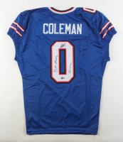 Keon Coleman Signed Jersey Inscribed "Bills Mafia" & "Billieve" (Beckett) at PristineAuction.com