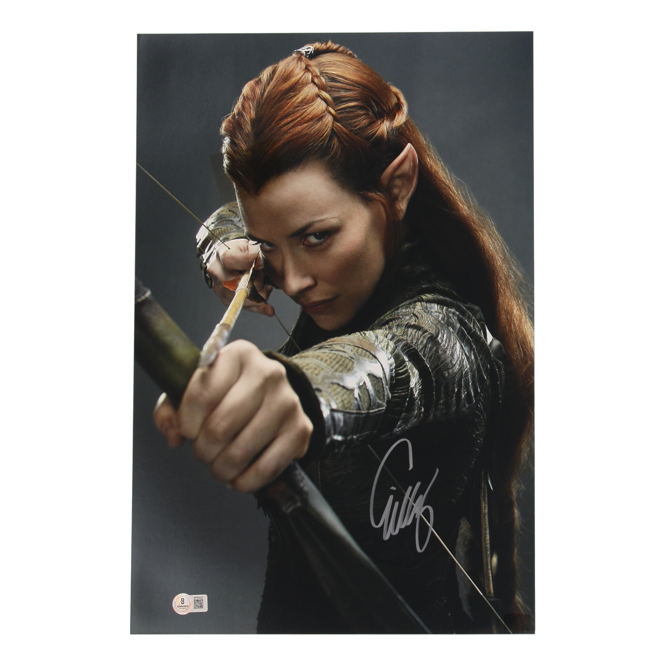 Evangeline Lilly Signed "The Hobbit" 12x18 Photo (Beckett) at PristineAuction.com Evangeline Lilly Signed "The Hobbit" 12x18 Photo (Beckett) at PristineAuction.com