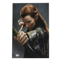Evangeline Lilly Signed "The Hobbit" 12x18 Photo (Beckett) at PristineAuction.com