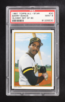 Barry Bonds 1987 Topps Glossy Send-Ins #30 RC (PSA 9) at PristineAuction.com