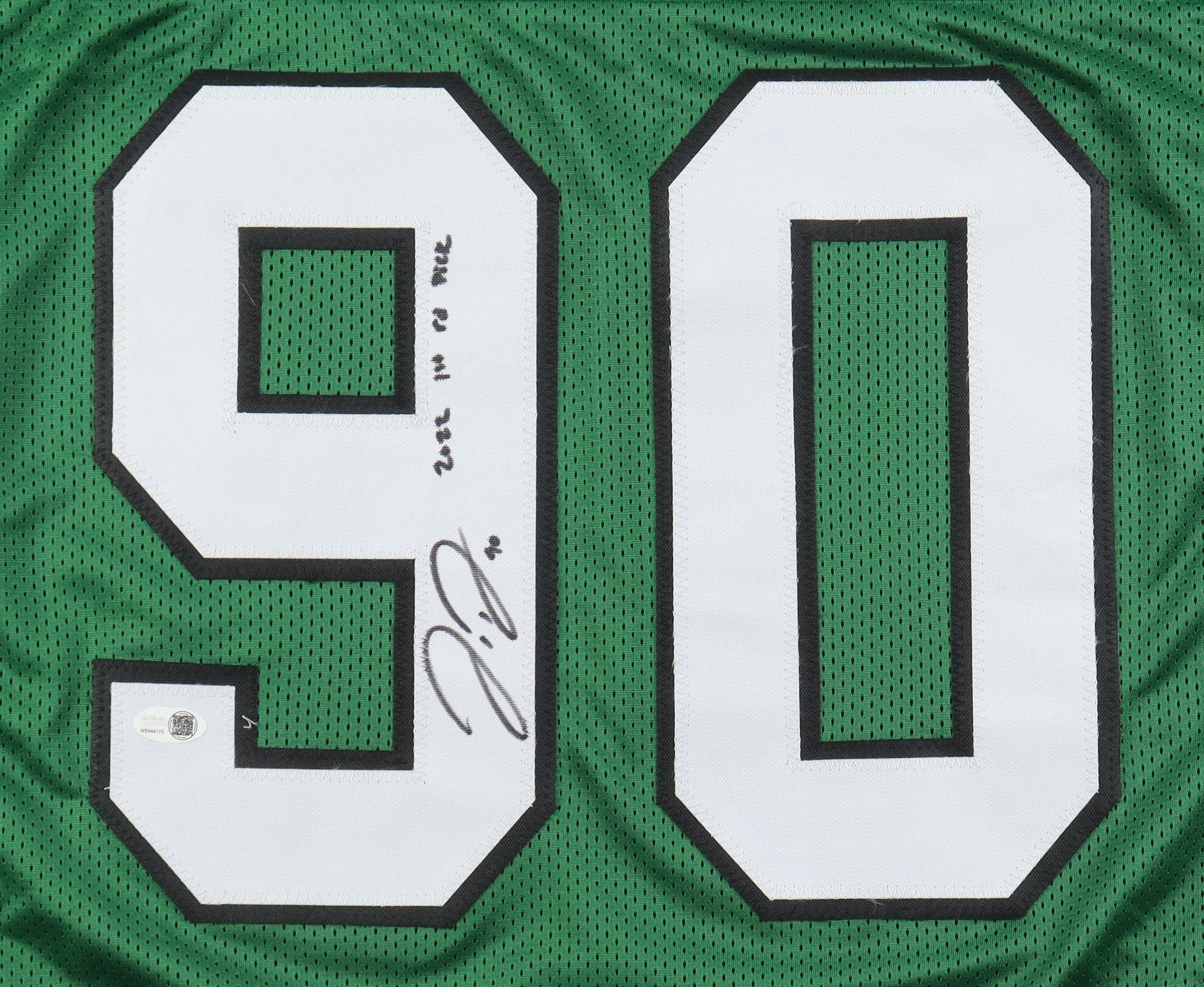 Jordan Davis Signed Jersey Inscribed "2022 1st Rd Pick" (JSA) at PristineAuction.com Jordan Davis Signed Jersey Inscribed "2022 1st Rd Pick" (JSA) at PristineAuction.com