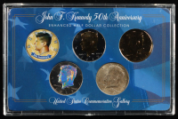 John F. Kennedy 50th Anniversary Enhanced Half Dollar Collection Coin Set with (5) Coins at PristineAuction.com
