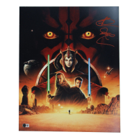 Ray Park Signed "Star Wars Episode I: The Phantom Menace" 16x20 Photo Inscribed "Darth Maul" (Beckett) at PristineAuction.com