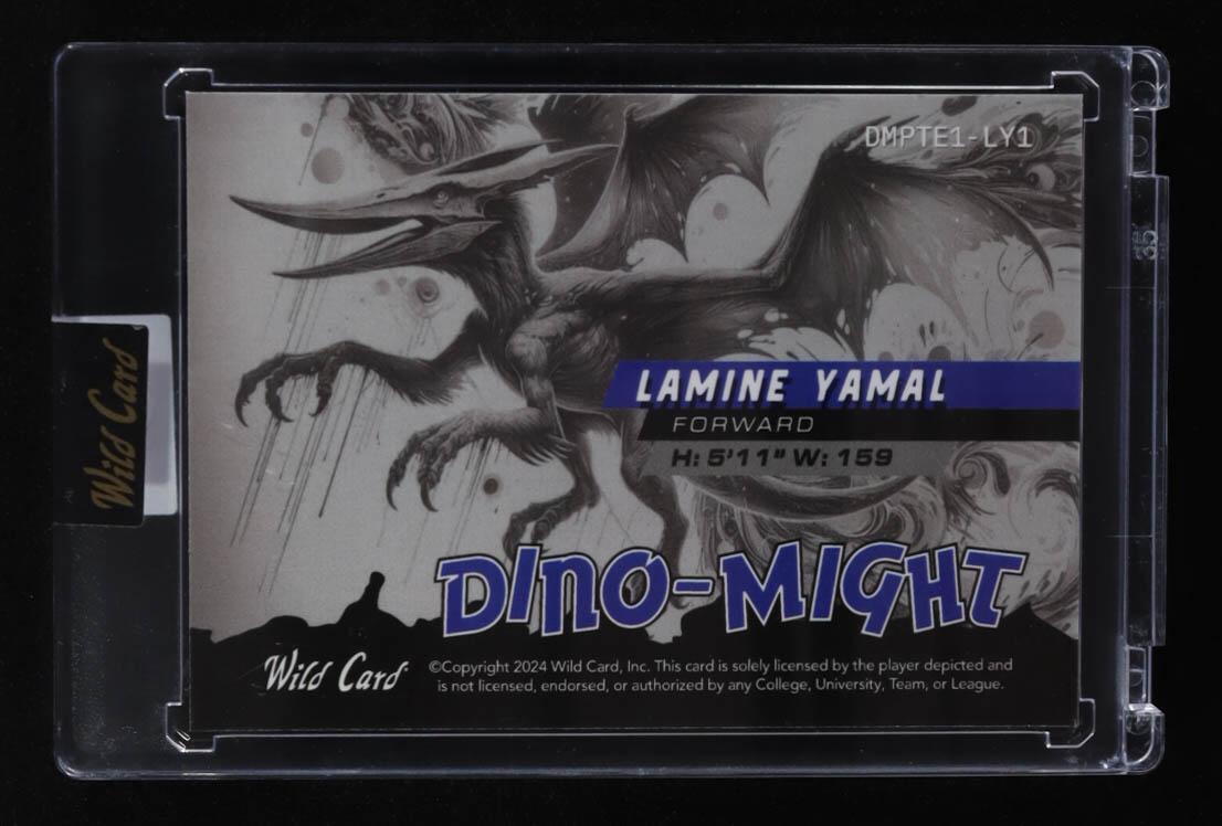 Lamine Yamal 2025 Wild Card Lamine Yamal Orange Island #DMPTE1LY1 #1/8 RC at PristineAuction.com Lamine Yamal 2025 Wild Card Lamine Yamal Orange Island #DMPTE1LY1 #1/8 RC at PristineAuction.com