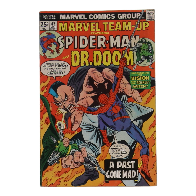 1976 "Marvel Team-Up" Issue #43 Marvel Comic Book at PristineAuction.com 1976 "Marvel Team-Up" Issue #43 Marvel Comic Book at PristineAuction.com