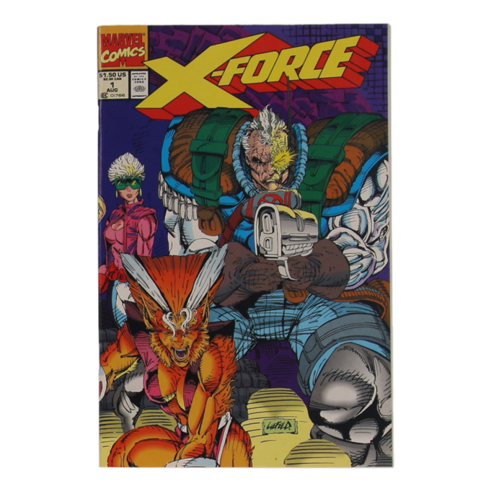 1991 "X-Force" Issue #1 Marvel Comic Book at PristineAuction.com 1991 "X-Force" Issue #1 Marvel Comic Book at PristineAuction.com