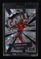 Lamine Yamal 2025 Wild Card Black Label Lamine Yamal Black Silver Crystal #ACBLGLY07 #3/8 RC at PristineAuction.com