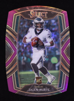 Jalen Hurts 2020 Select Prizm Purple Die Cut #250 RC at PristineAuction.com