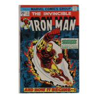 1974 "The Invincible Iron Man" Issue #71 Marvel Comic Book at PristineAuction.com