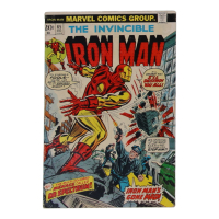 1973 "The Invincible Iron Man" Issue #65 Marvel Comic Book at PristineAuction.com