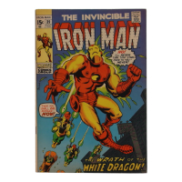 1971 "The Invincible Iron Man" Issue #39 Marvel Comic Book at PristineAuction.com