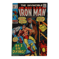 1971 "The Invincible Iron Man" Issue #37 Marvel Comic Book at PristineAuction.com