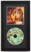 Taylor Swift Signed "The Life of a Showgirl" Custom Framed CD Insert Display (ACOA) at PristineAuction.com