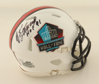 Jan Stenerud Signed Hall of Fame Logo Speed Mini Helmet Inscribed "HOF 91" (JSA) at PristineAuction.com