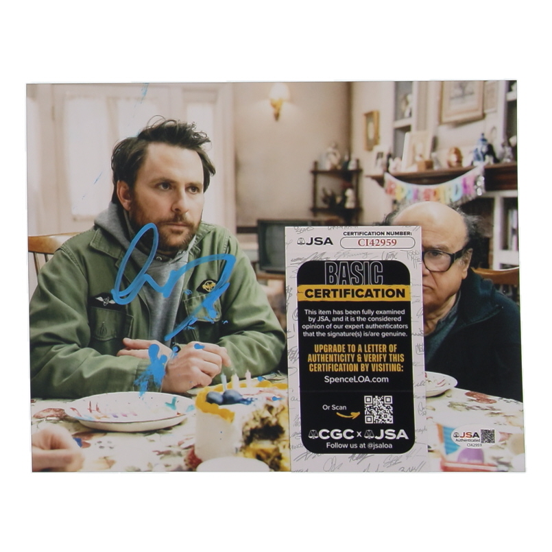 Charlie Day Signed "It's Always Sunny In Philadelphia" 8x10 Photo (JSA) at PristineAuction.com Charlie Day Signed "It's Always Sunny In Philadelphia" 8x10 Photo (JSA) at PristineAuction.com
