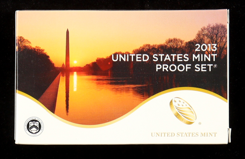 2013 United States Mint Proof Set with (14) Coins at PristineAuction.com 2013 United States Mint Proof Set with (14) Coins at PristineAuction.com