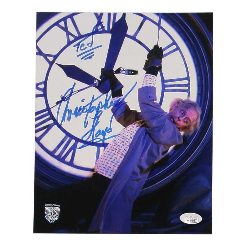 Christopher Lloyd Signed "Back to the Future" 8x10 Photo (JSA & Official Pix) at PristineAuction.com Christopher Lloyd Signed "Back to the Future" 8x10 Photo (JSA & Official Pix) at PristineAuction.com