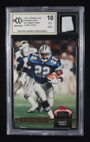 Emmitt Smith 1992 Stadium Club Members Only #41 with Game Used Jersey (BCCG 10) at PristineAuction.com