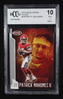 Patrick Mahomes II 2019 SAGE Aspire Silver #ASPPM1 (BCCG 10) at PristineAuction.com