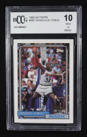 Shaquille O'Neal 1992-93 Topps #362 RC (BCCG 10) at PristineAuction.com