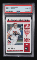 Brock Purdy 2022 Panini Chronicles #41 RC (PSA 10) at PristineAuction.com