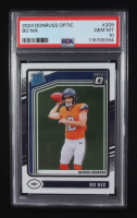Bo Nix 2024 Donruss Optic #209 RR (PSA 10) at PristineAuction.com