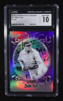 Babe Ruth 2019 Leaf Metal Ruth Collection Purple #21 #23/25 (CGC 10) at PristineAuction.com