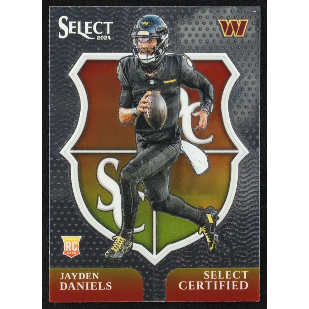 Jayden Daniels 2024 Select Select Certified Rookies #2 RC at PristineAuction.com Jayden Daniels 2024 Select Select Certified Rookies #2 RC at PristineAuction.com