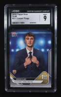 Cooper Flagg 2025-26 Topps Now #D1 RC (CGC 9) at PristineAuction.com