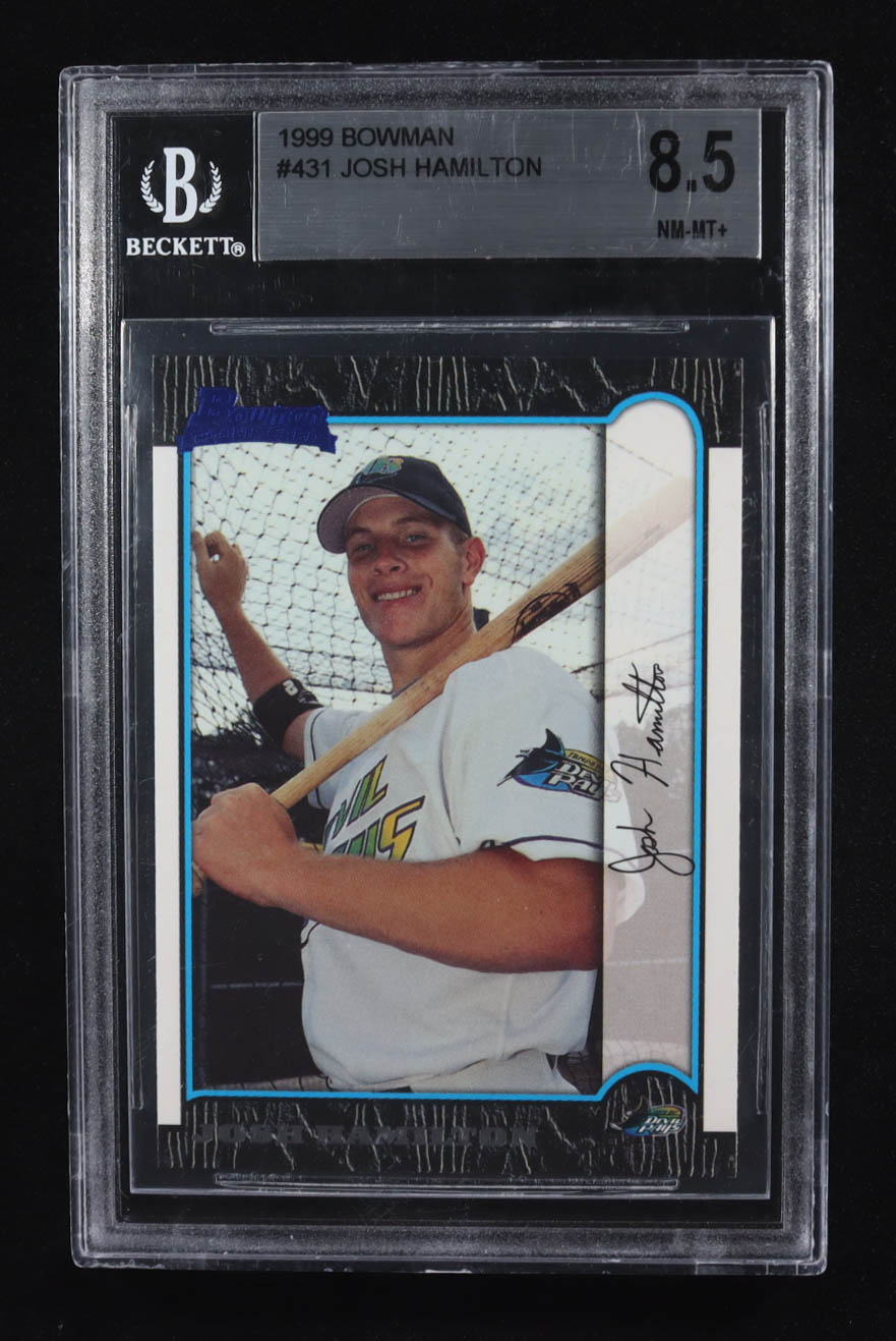 Josh Hamilton 1999 Bowman #431 (BGS 8.5) at PristineAuction.com Josh Hamilton 1999 Bowman #431 (BGS 8.5) at PristineAuction.com