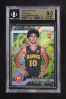 Zaccharie Risacher 2024-25 Panini Prizm Fractal Prizms Silver #8 RC (BGS 9.5) at PristineAuction.com