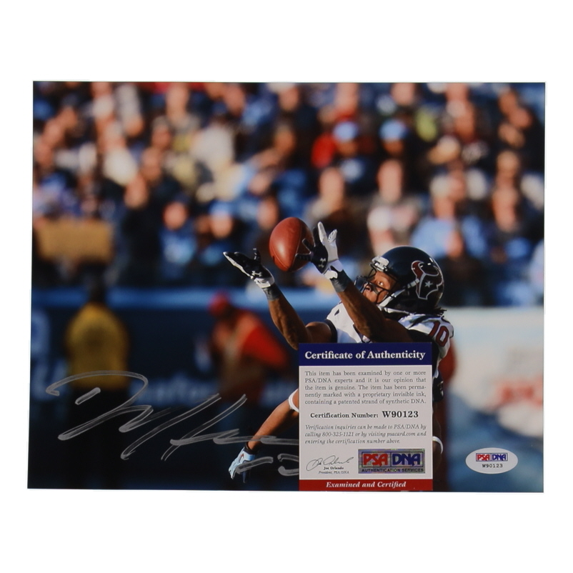 DeAndre Hopkins Signed Texans 8x10 Photo (PSA) at PristineAuction.com DeAndre Hopkins Signed Texans 8x10 Photo (PSA) at PristineAuction.com