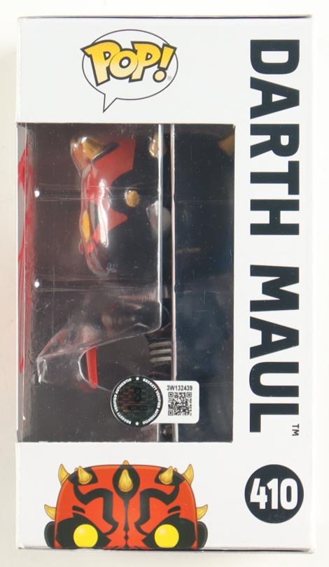 Ray Park Signed "Star Wars" #410 Darth Maul Bobble-Head Funko Pop! Vinyl Figure (Beckett) at PristineAuction.com Ray Park Signed "Star Wars" #410 Darth Maul Bobble-Head Funko Pop! Vinyl Figure (Beckett) at PristineAuction.com