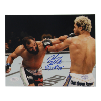 Johny Hendricks Signed UFC 8x10 Photo Inscribed "Bigg Rigg" (JSA) at PristineAuction.com