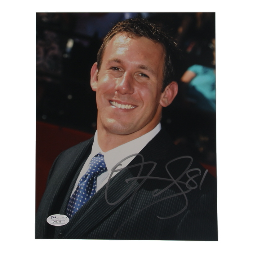 Owen Daniels Signed 8x10 Photo (JSA) at PristineAuction.com Owen Daniels Signed 8x10 Photo (JSA) at PristineAuction.com