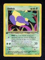 Oddish C 2000 Pokemon Neo Genesis 1st Edition #68 at PristineAuction.com