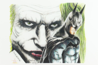 "The Joker & Batman" DC Comics LE 12x18 Lithograph By Brian Barton #/250 (PA) at PristineAuction.com