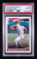 Shohei Ohtani 2018 Donruss Wrapper Redemption RR #281 RC (PSA 10) at PristineAuction.com
