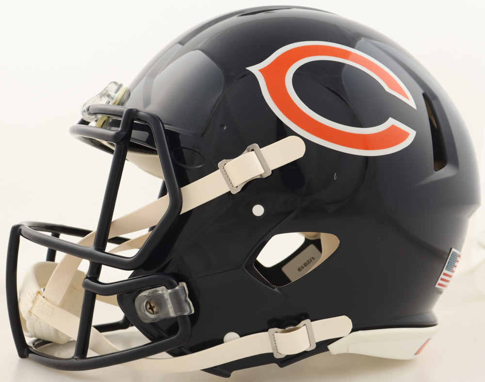 Mitchell Trubisky Signed Bears Full-Size Authentic On-Field Speed Helmet (Fanatics) at PristineAuction.com Mitchell Trubisky Signed Bears Full-Size Authentic On-Field Speed Helmet (Fanatics) at PristineAuction.com